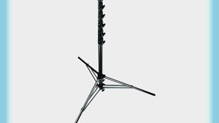 Manfrotto 269HDBU 24-Feet Super High Aluminium Stand with Leveling Leg - Special Order (Black)