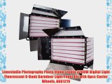 Limostudio Photography Photo Video Studio 3300W Digital Light Fluorescent 6-Bank Barndoor Light