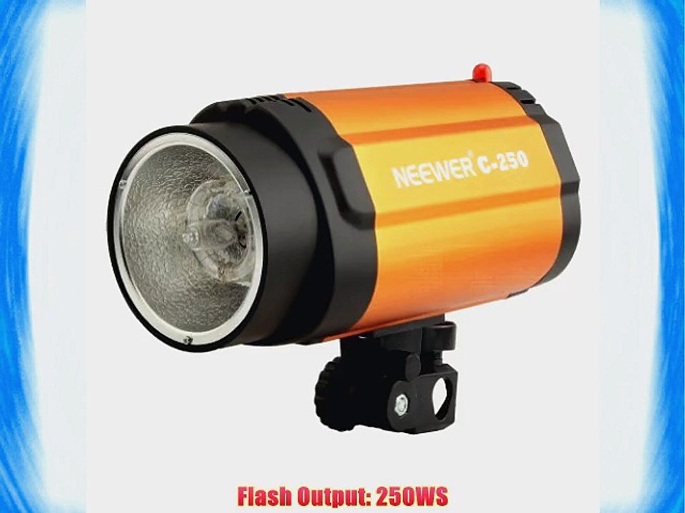 NEEWER Smart 250SDI 250W Photography Strobe Flash Studio Light Lamp Head 110V for DSLR Camera