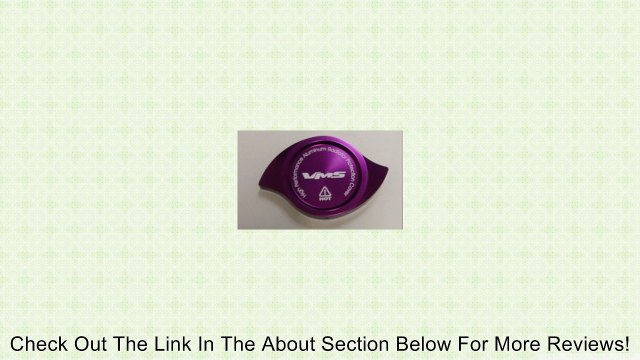 VMS Racing Radiator Cap Protection Cover PURPLE Review