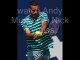 online tennis Andy Murray vs Nick Kyrgios live broadcast