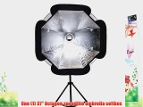 CowboyStudio Fancy Pro 37 Inch Octagon Umbrella Speedlite Softbox for Flash Light