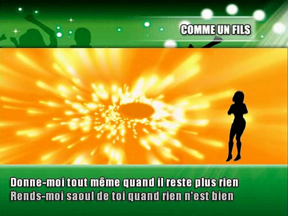 KARAOKE CORNEILLE - Comme un fils