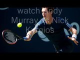 watch Andy Murray vs Nick Kyrgios live match