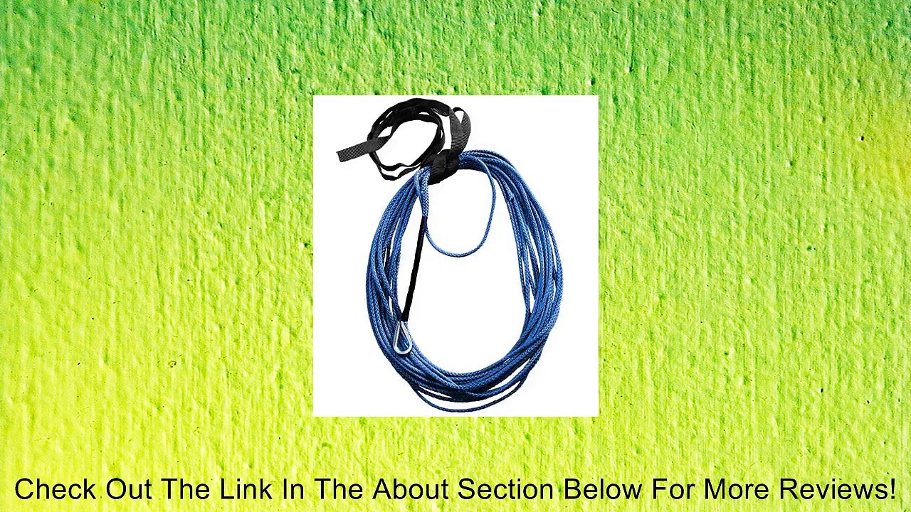 AmSteel Blue 1/4 x 50 Foot ATV Winch Rope Review