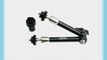 New KAMERAR stainless steel 11 Stainless Tough Friction Arm for DSLR cage rig stabilizer video