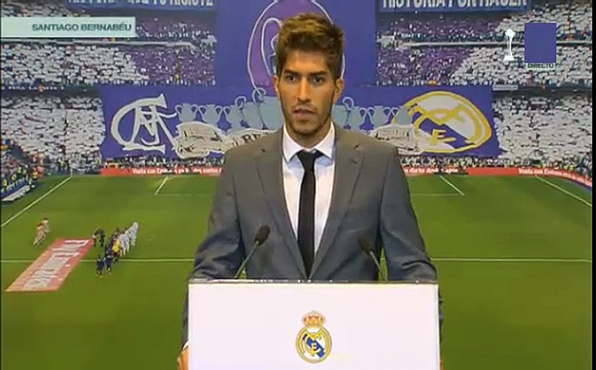 Oficial Presentation Lucas Silva Real Madrid