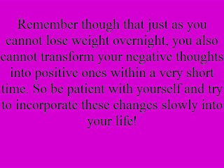 Two Steps To Successfully Lose Weight