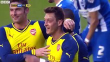 Brighton Vs Arsenal 2-3 - All Goals & Match Highlights - January 25 2015 - FA Cup