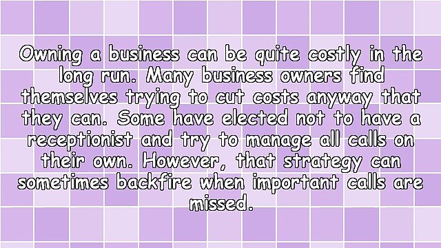 A Virtual Receptionist Service May Be The Next Level