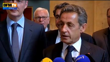 Syriza "Une erreur de considérer que ce nest qu'une question grecque", affirme Nicolas Sarkozy [26.01.2015]