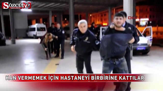 Hastaneyi birbirine kattılar
