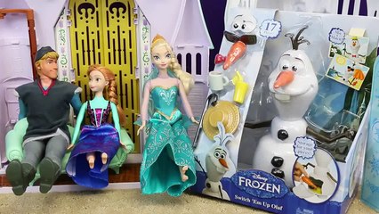 FROZEN Do You Want To Build A Snowman Toy! Play Doh Olaf Switch 'Em Up &amp  - [HD] - [NEW]