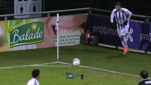 Que petardo, amigo! Veja esse golaço na segunda divisão belga