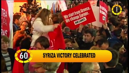 In 60 Seconds: Syriza victory celebrated in Greece
