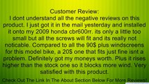 New 2007-2010 Honda Cbr 600rr Cbr600rr 600 Rr Black Smoke Windscreen 07 08 09 10 Review