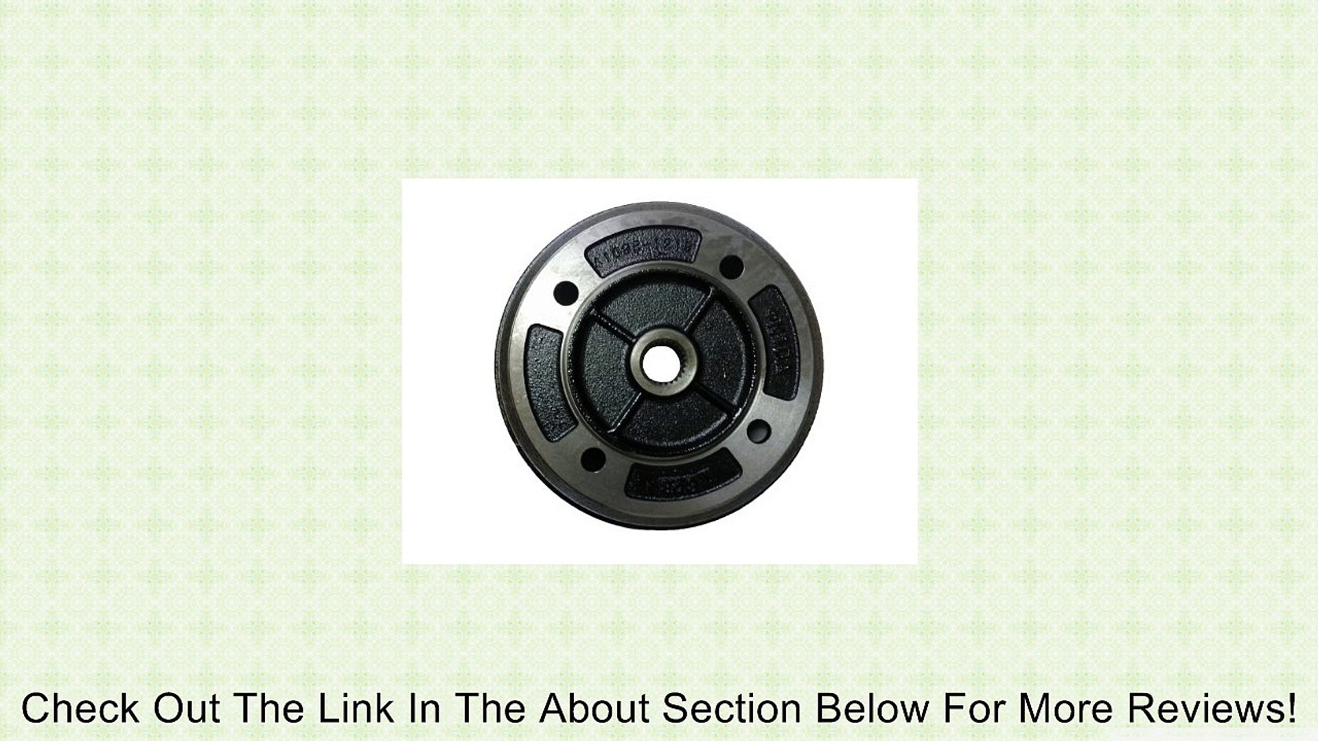 M MATI Rear Hub Wheel Brake Drum 2PCS For Kawasaki Mule Mule 550 KAF300 1997-2004 500 KAF300 1991-1995 Mule 520 KAF300 2000-2001 41038-1239