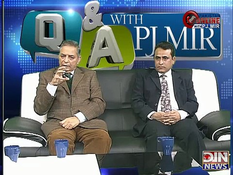 Q & A with Pj Mir ~ 26 January 2015 - Pakistani Talk Shows - Live Pak News