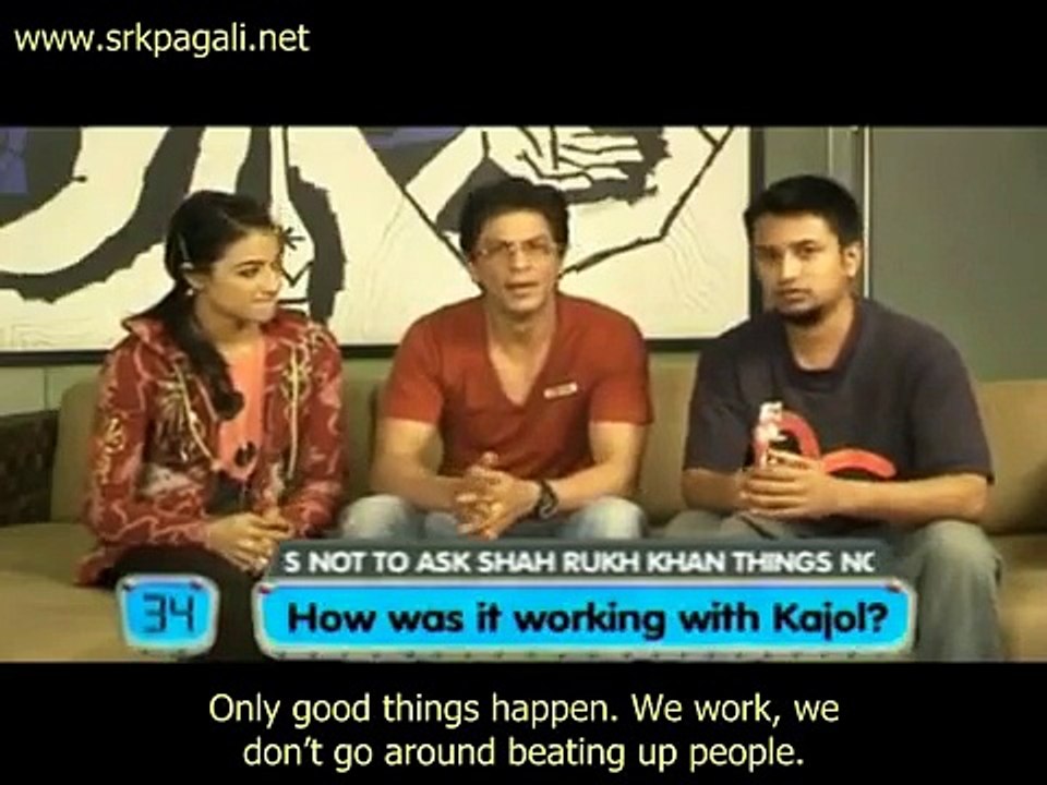 25 Things Not To Ask Shah Rukh Khan - MTV (2010)