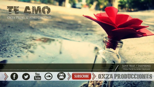 Oxza Prod. ft Adri Ground Beats - 'Te Amo' (Love Rap Beat / Inspiring) - FREE