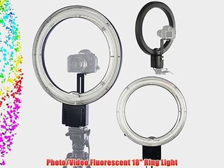 Photo/Video Fluorescent 18 Ring Light