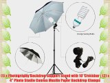 Limostudio New Photo Photography Video Studio Umbrella Continuous Lighting Light Kit Set- Lighting