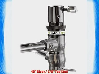 Impact Turtle Base C-Stand Kit - 10.75' (Chrome)