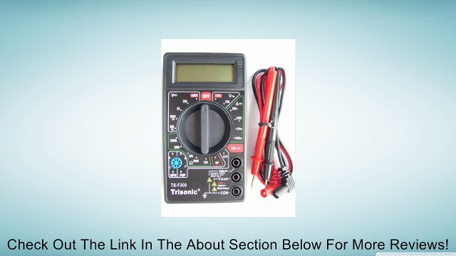 NEW DIGITAL LCD MULTI METER BATTERY TESTER VOLTMETER OHM OHMMETER AMMETER AC AMP DC VOLT Review