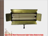CowboyStudio 1100 Watt Photography/Video Studio Fluorescent 2-Bank Lighting Kits - 4 x 55 Watt
