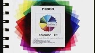 Rosco Calcolor Kit (Thirty Three 10 X 12 CalColor Filter Sheets)