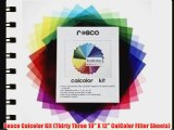 Rosco Calcolor Kit (Thirty Three 10 X 12 CalColor Filter Sheets)