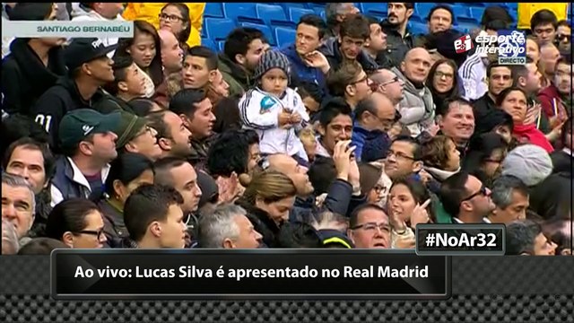 Lucas Silva é apresentado no Real Madrid!