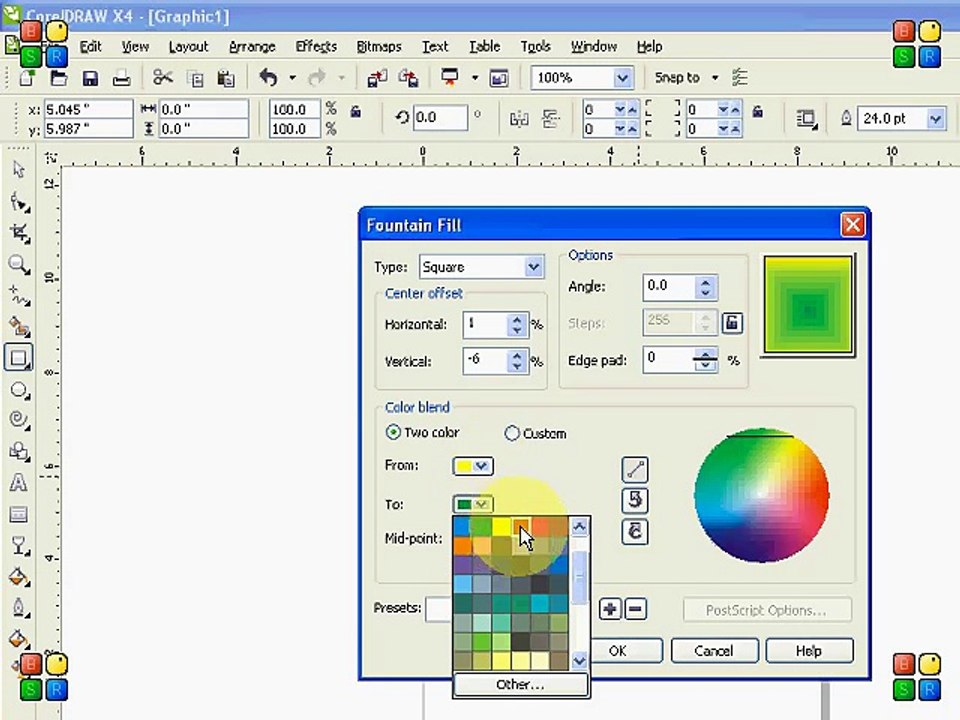 Corel Draw X4 Part 8