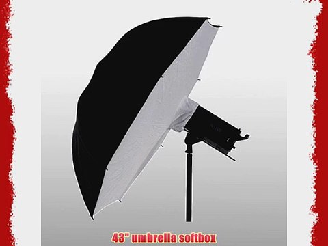 ePhoto SB1005U43 43-Inch Umbrella Soft box Reflector