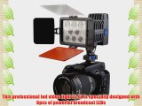 Neewer Bestlight Camera 8 LED 22W IS-L8 LED Video Light IS-L8 with Color Temperature 5000K/6000K