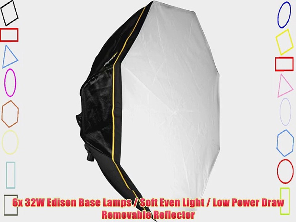 Impact Octacool-6 Fluorescent Light Kit with Octabox (6 Lamps)