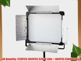 Dison Bi-Color K2000 3200K/5400K 1728PCS LEDs Studio Camera Photo Video Photography Light Continuous