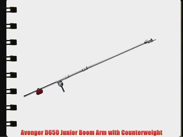 Avenger D650 Junior Boom Arm with Counterweight 