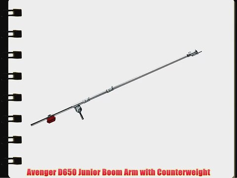 Avenger D650 Junior Boom Arm with Counterweight