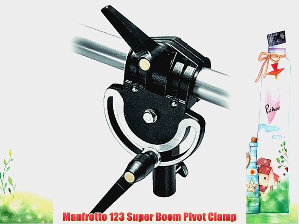 Manfrotto 123 Super Boom Pivot Clamp