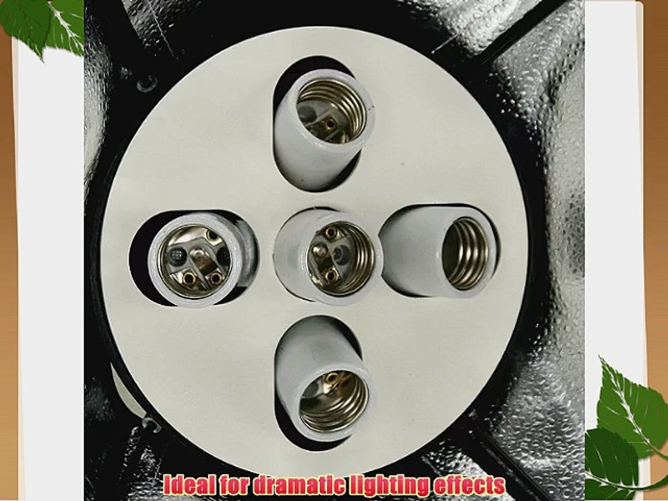 ePhoto Digital Photography Video Continuous Softbox Lighting Kit Photo Studio CFL Perfect Daylight