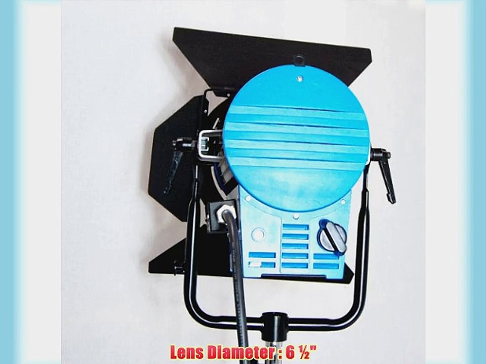 LimoStudio 2000 Watt Photo PhotoStudio Photography Video Film and Television Tungsten Fresnel