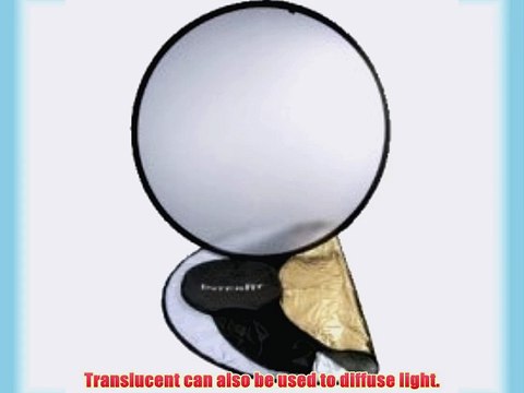 Interfit INT232 32-Inch 5 in 1 Collapsible Reflector