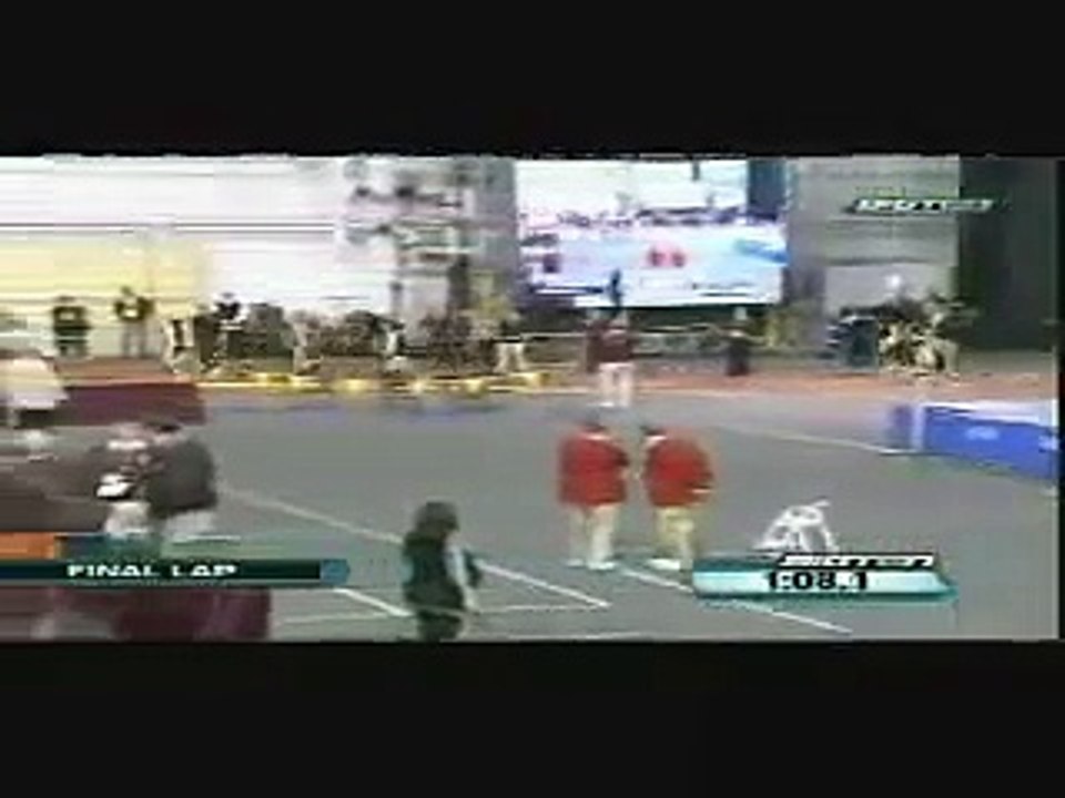 Runner Falls Down BUT Still Wins