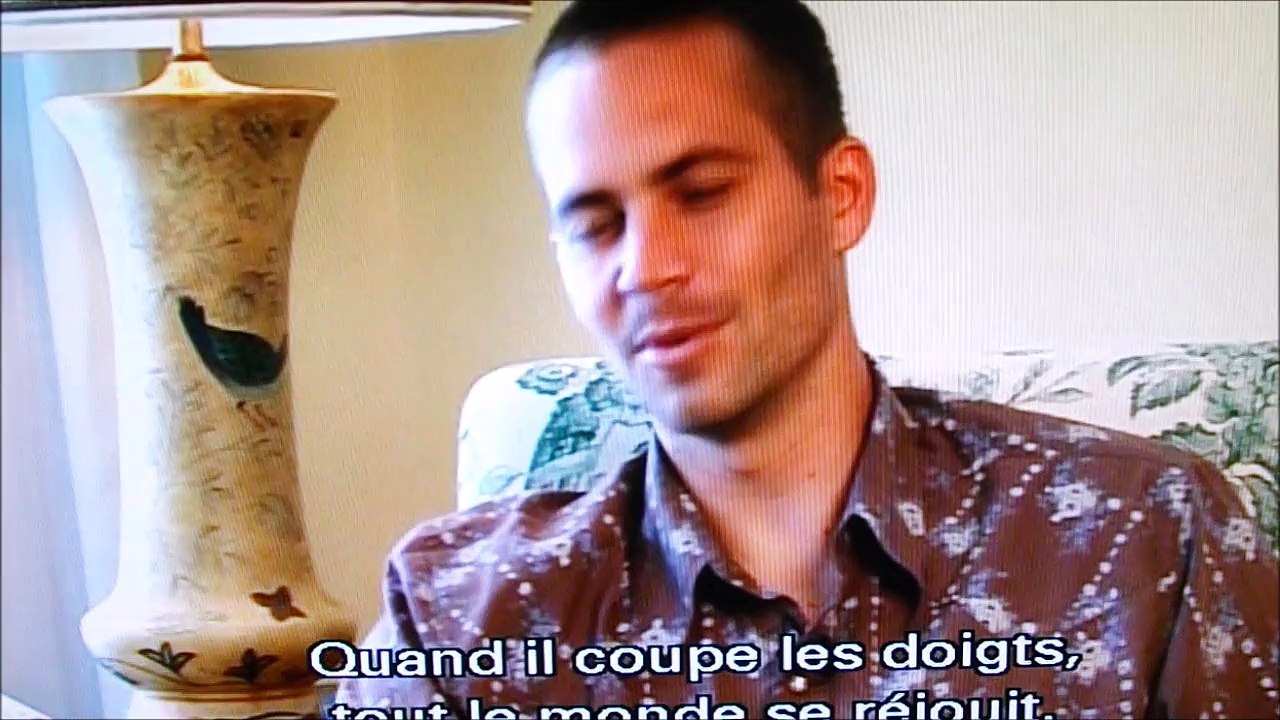 Interview de Paul Walker