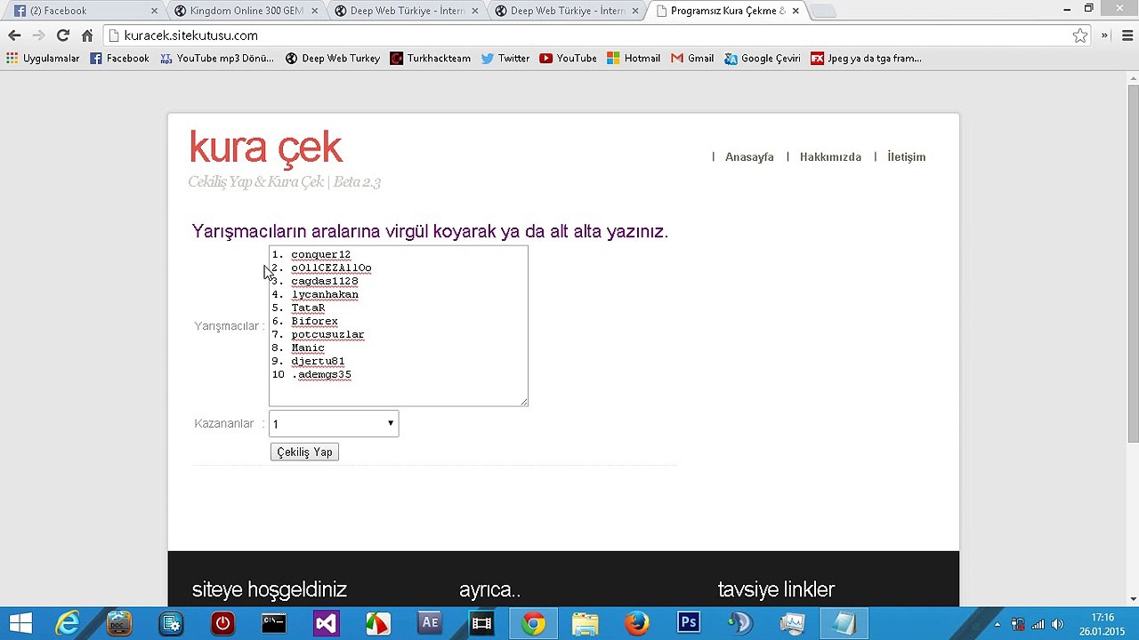 ÇEKİLİŞ