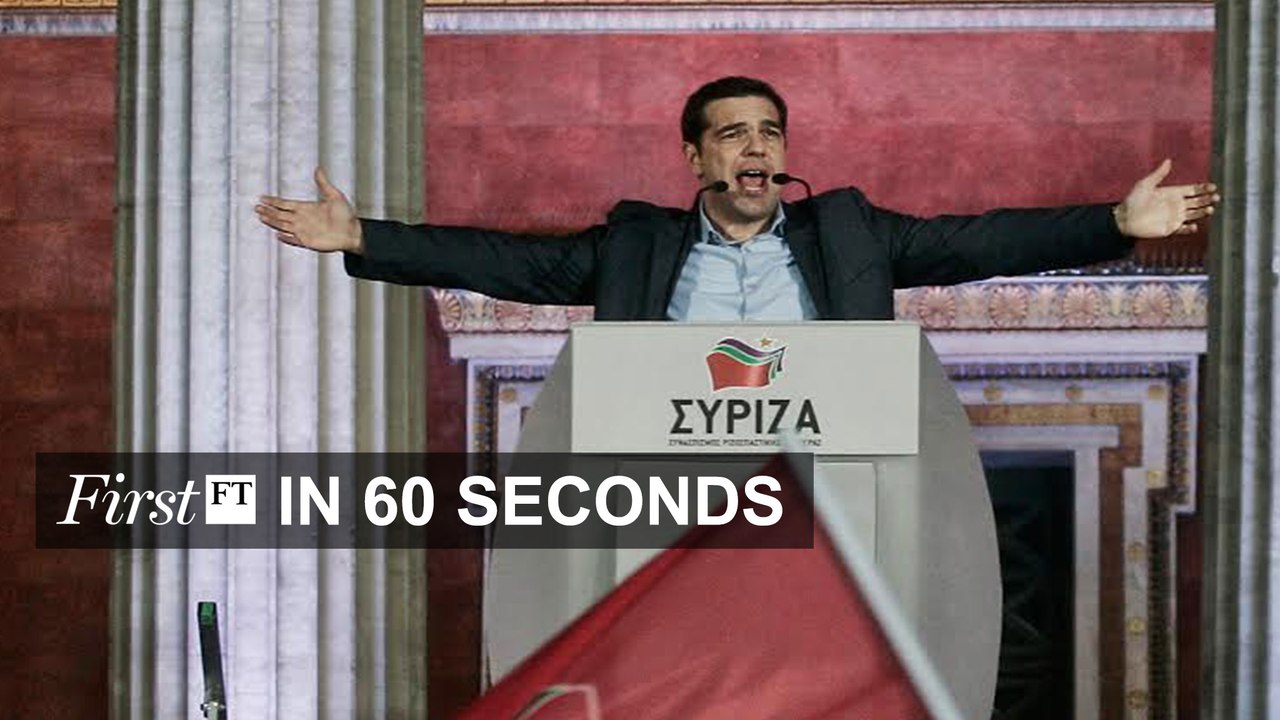 FirstFT − Syriza, Microsoft and spies