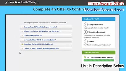 Time Aware 2007 Full [Legit Download 2015]