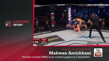 Zap'Sport : KO en 7 secondes et ciseau venu d'ailleurs