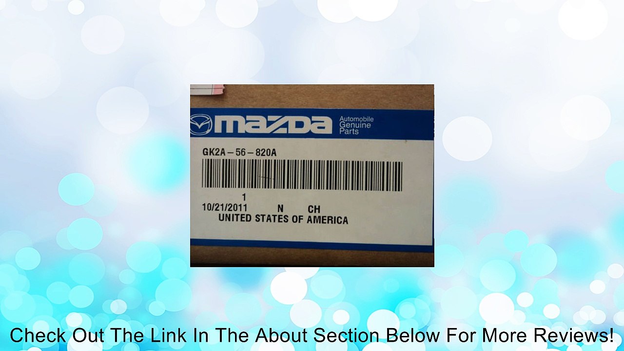 NEW OEM MAZDA 6 2003-2008 REAR TRUNK LID LOCK Review